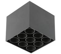 GTV Artemida lampada da soffitto 1x20 W nero LD-ATM20WCK-NB