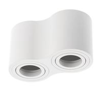 GTV Aveiro lampada da soffitto 2x20 W bianco OS-AVB80160OK2-10