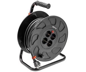 GTV Avvolgicavo da 50 m o 30 m, con 4 prese
