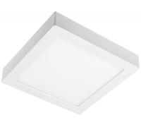 GTV Bolero plafoniera 1x18 W bianco LD-BLRKW18W-61