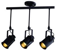 GTV Demir lampada sospesa 3x40 W nero OS-DEM3-10-DEC