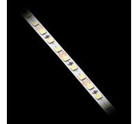 GTV Flash 2835 - Striscia LED da 5 m, 600 LED, 120 m, dimmerabile, 10 W/m, 12 V DC, 5 mm di larghezza, ogni 5 cm, divisibile, per mobili da cucina, bianco neutro 4000 K