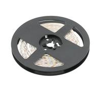 GTV Flash 3014 - Striscia LED da 5 m, 1200 LED, 240/m, dimmerabile, 10,6 W/m, 12 V DC, 10 mm di larghezza, ogni 5 cm, divisibile, per mobili cucina, bianco caldo, 3200 K