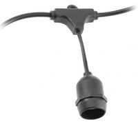 GTV ghirlanda esterna x10 W nero AE-GIR10-10