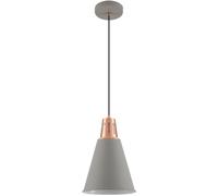 GTV Gianni lampada sospesa 1x40 W oro-grigio/cenere OS-GIAN-E27-16-DEC