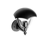 GTV Grande-Au lampada da parete per esterni 1x60 W nero OS-GRA0UA-00
