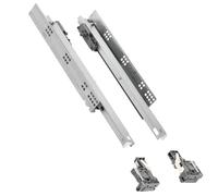 GTV - Guide 3DFPO | Guida per il montaggio inferiore | Regolamento 3D | Estratto completo | Sincronizzazione apertura | Carico fino a 35 kg | L=300 mm