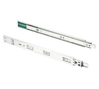 GTV - Guide per cassetti H45 Versalite Plus+, guida a sfera con smorzamento, altezza = 45 mm, meccanismo di chiusura automatica minima, portata 40 kg, installazione facile e veloce