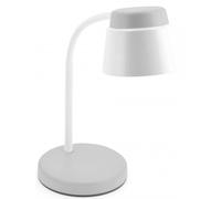 GTV Helin lampada da scrivania 1x6 W bianco-grigio LB-HEL6W-15-DEC