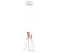 GTV Kaliope lampada sospesa 1x40 W bianco-oro OS-KAL-E27-03-DEC