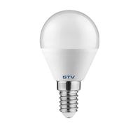 GTV Lampada LED candela E14 3000K bianco caldo - senza sfarfallio, durevole - per casa e ufficio