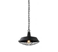 GTV Lars lampada sospesa 1x40 W nero OS-LARS2-10-DEC