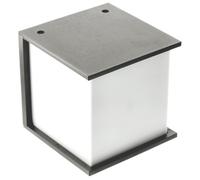 GTV Leo lampada da parete per esterni 1x18 W grafite OS-LEOE27G-30