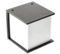 GTV Leo lampada da parete per esterni 1x18 W nero OS-LEOE27B-10