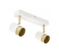 GTV lighting - Lampada da soffitto ORIO - Alluminio - Lampada da soffitto - IP20 - Faretto da soffitto a 2 luci - Faretto orientabile - Moderno faretto da soffitto per cucina, soggiorno, camera da