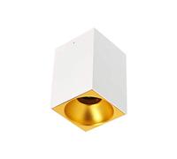 GTV lighting Plafoniera TENSA, alluminio, 96 x 140, IP20, GU10, rotonda, bianco