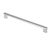 GTV Maniglia per Mobili dal Design Moderno B311, in Alluminio Resistente, Interasse 224 mm, Lunghezza 244 mm, Finitura Cromo Lucido