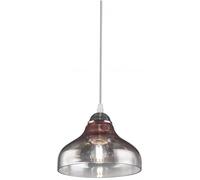 GTV Marite lampada sospesa 1x40 W nero-trasparente OS-MARI-10-DEC