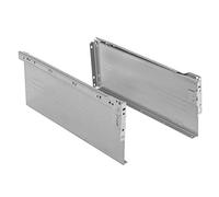 GTV, Metalbox PRESTIGE - Sistema per cassetti, altezza = 150 mm, lunghezza = 400 mm, colore: Grigio