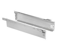 GTV, Metalbox PRESTIGE - Sistema per cassetti, altezza = 150 mm, lunghezza = 500 mm, colore: Grigio