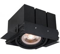 GTV Milo lampada da incasso 1x40 W nero OS-MILO-10-DEC