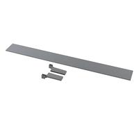 GTV MODERN BOX SQUARE Organizer per cassetti interni H = 146 mm grigio - Set di divisori e connettori in plastica e alluminio - per sistemi di organizzazione nei cassetti