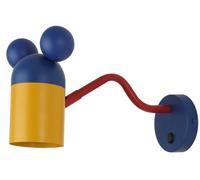 GTV Mouse lampada da parete 1x25 W blu-giallo OS-MOUSW-27-DEC