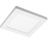 GTV Moza plafoniera 1x12 W bianco LD-MZ12WKW-NB