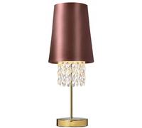 GTV Nesto lampada da tavolo 1x40 W oro -marrone OS-NES3-42-DEC