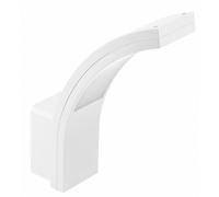 GTV Paris lampada da parete per esterni 1x10 W bianco LD-PAR10W40BC-00