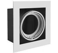 GTV Pireo lampada da incasso 1x50 W grigio OP-PIREO1-81
