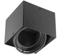 GTV Pireo lampada da incasso 1x50 W nero OP-PIREN1-20