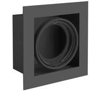 GTV Pireo lampada da incasso 1x50 W nero OP-PIREO1-20