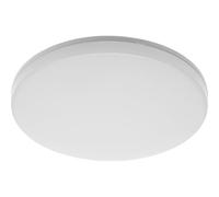 GTV Plafoniera LED BESA DIM, Dimmerabile, 24W 2400lm, Luce Calda 3000K, IP54 per Interni ed Esterni, IK10 Alta Resistenza, Rotonda, Bianca