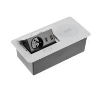 GTV Presa per mobili AVARO Plus, con caricatore a induzione da 5 W, USB-A e USB-