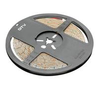 GTV Striscia LED 5 m Flash 2835 MW, 120 LED, dimmerabile, autoadesiva, 7,3 Wm, 12 V DC, luce bianca fredda 6500 K, per mobili da cucina, ogni 2,5 cm divisibile