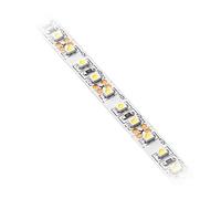 GTV Striscia LED Flash 3528, 120 LED/m, luce bianca neutra, 2 m, Easy Click 12 V, 9,6 W/m, 550 lm/m, IP20, 4000 K, 8 mm, larghezza con mini AMP, per interni, dimmerabile, ritagliabile, nastro adesivo