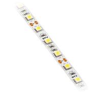 GTV Striscia LED Flash 5050, 300 LED, bianco neutro, 12 V, 72 W/5 m, rotolo da 50 m, larghezza 10 mm, IP20, 60 LED/m, ritagliabile ogni 5 cm, per illuminazione di mobili, cucina, soffitto, profilo