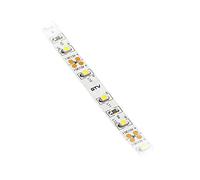 GTV Striscia luminosa a LED 3528, 300 LED, bianco neutro, 4000 K, 4,8 W/m, 12 V, 2 m, IP20, Easy Click Mini AMP, 8 mm, senza gel, illuminazione interna, dimmerabile, striscia LED
