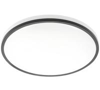 GTV Tula plafoniera 1x24 W bianco-nero LD-TUL24W-NW-00