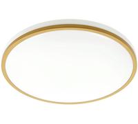 GTV Tula plafoniera 1x24 W bianco-oro LD-TUL24W-NW-40