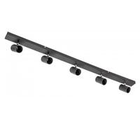 GTV Veneto lampada da soffitto 5x20 W nero OS-VEN20WO5-10