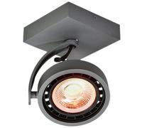 GTV Wally lampada da soffitto 1x40 W grafite OS-WALLY-15-DEC