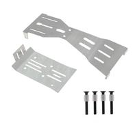 GTVNPOA Accessoires Rc per Arrma Fury Mega 1/10 in Metallo E Acciaio Inossidabile per La Protezione del Telaio Piastra Paramotore Parti di Aggiornamento per Auto RC