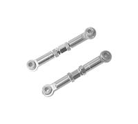 GTVNPOA Accessoires Rc per Hyper Go per MJX 14209 14210 H14BM 1/14 Asta dello Sterzo Anteriore Accessori di Aggiornamento Ricambi per Auto RC Telecomandate(Silver)