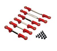 GTVNPOA Accessoires Rc per MJX 1/7 7303 Regola Il Kit di Asta di Trazione RC Car Upgrade O Riparazione Accessori di Ricambio(Red)