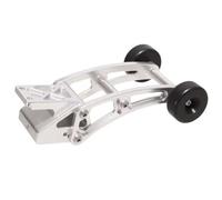 GTVNPOA Accessoires Rc per MJX 14210 14209 1/14 Barra di Impennata in Metallo Regolabile Ad Alta velocità RC Brushless Telecomando Auto Aggiornamenti(Silver)