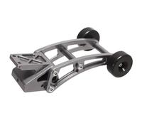 GTVNPOA Accessoires Rc per MJX 14210 14209 1/14 Barra di Impennata in Metallo Regolabile Ad Alta velocità RC Brushless Telecomando Auto Aggiornamenti(Light Grey)