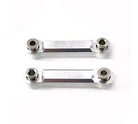 GTVNPOA Accessoires Rc per Mjx per Hyper Go 14301 14302 1/14 Asta dello Sterzo Aggiornata Auto Telecomandata Accessori Modificati Parti(Silver)