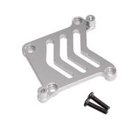 GTVNPOA Accessoires Rc per Mjx per Hyper Go 16207 16208 16209 16210 H6v3 M162 M163 1/16 Servo Base Telecomando Auto Metallo Accessori di Aggiornamento(Silver)